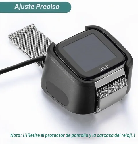 Vista 3 de Cargador para reloj inteligente Fitbit Versa de 1ª