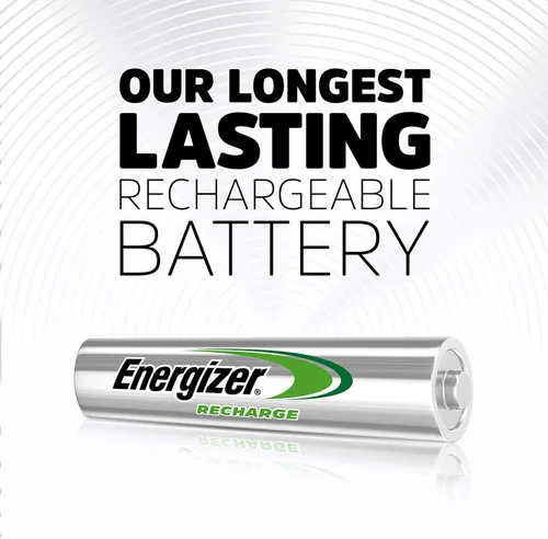 Vista 5 de Energizer Baterías AAA recargables (8 unidades) Potencia de recarga más batería triple A precargada (4 unidades)