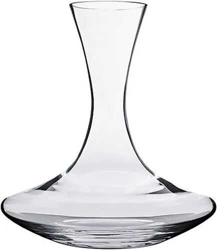 Vista 2 de Wine Enthusiast Decantador de vino vívido de cristal sin plomo 750 ML