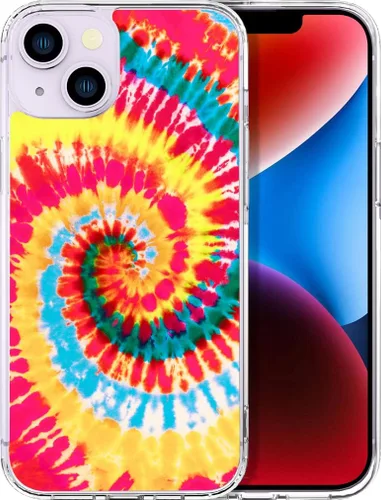 Vista 42 de Compatible con iPhone 14, funda transparente y bonita para mujeres y niñas, diseño floral, diseño floral femenino, funda para teléfono 14