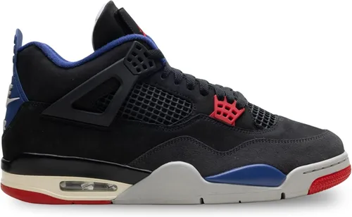 Vista 29 de Nike Jordan 4 Retro - Tenis para hombre, talla Beige/Rojo/Verde