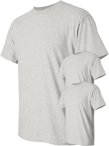Vista 222 de Gildan Camiseta G500 para hombre Ceniza/baya