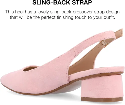 Vista 3 de Journee Collection Zapatos de tacón Sylvia de ancho medio y ancho para mujer