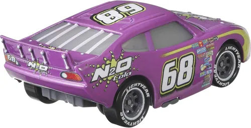 Vista 3 de Disney Cars Toys Manny Flywheel a escala 1:55, vehículos de personajes favoritos de los fanáticos para carreras y contar historias, regalo