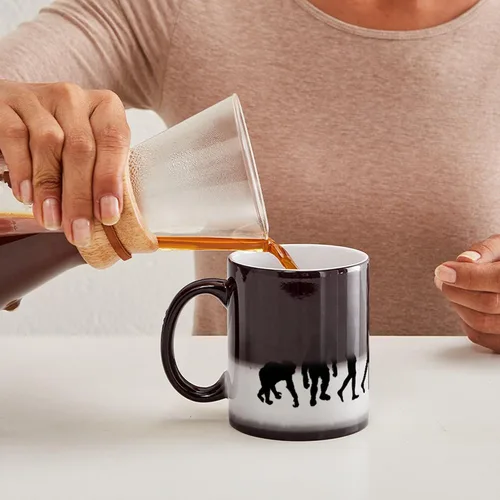 Vista 5 de CafePress Traffic Cop Taza mágica de cerámica, taza de té, 11 onzas