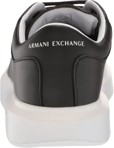 Vista 3 de AX ARMANI EXCHANGE Zapatillas de cuero con suela gruesa para hombre
