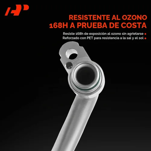 Vista 3 de A-Premium - Conjunto de manguera de succión A/C compatible con Toyota para Yaris 2004-2012 1.3L 1.5L, baja presión, Evap al compresor