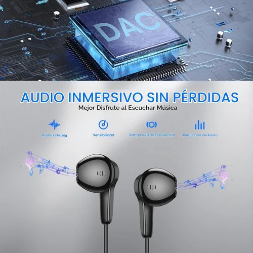 Vista 2 de Auriculares USB C con cable para Samsung S26 S25 Ultra S24 S23 Fe S22 Negro
