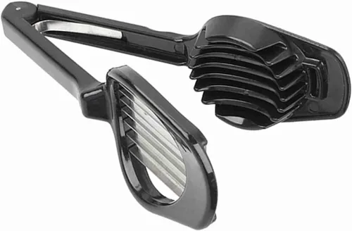Vista 4 de Cortador de huevos, cortador de huevos de alambre de acero inoxidable, cortador de huevos de aluminio resistente, lavavajillas para huevo, fresa