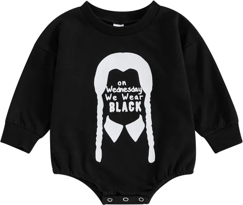 Vista 9 de Sudadera de cuello redondo para bebé niña y niño, mameluco con mangas largas, suéter extragrande, conjuntito de ropa con capucha