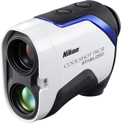 Vista 7 de Nikon COOLSHOT PROII STABILIZED Telémetro de golf Telémetro láser impermeable y estabilizado con pendiente, pantalla OLED Modelo