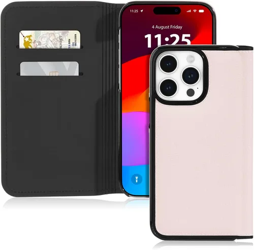 Vista 14 de Kate Spade New York Funda para iPhone 15 Pro Max, compatible con la funda MagSafe para teléfono, purpurina gruesa iridiscente