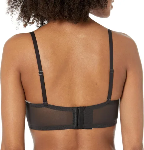 Vista 2 de Maidenform - Brasier convertible de encaje sin varillas Pure Comfort para mujer, corpiño de línea larga