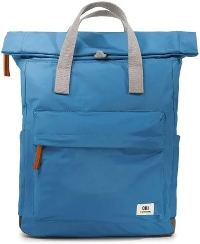 Vista 15 de ORI LONDON Mochila Rolltop para hombre y mujer - Mochila de viaje mediana de nailon para portátil y accesorios - The Canfield, Palta, Mediana