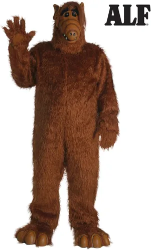 Vista 2 de Disfraz de Alf para adultos talla grande