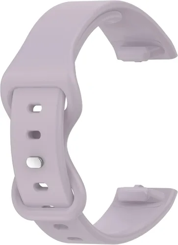 Vista 4 de Paquete de 2 correas compatibles con Fitbit Charge 6/Charge 5 Smart Watch Charge 6 Accesorios Correas de repuesto de silicona ajustables Pulsera