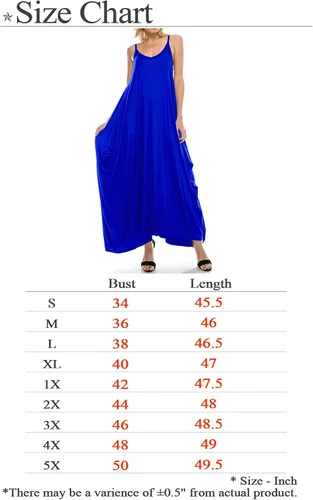 Vista 5 de AG2Ggifts - Vestido largo con correa para mujer (talla S-5X)