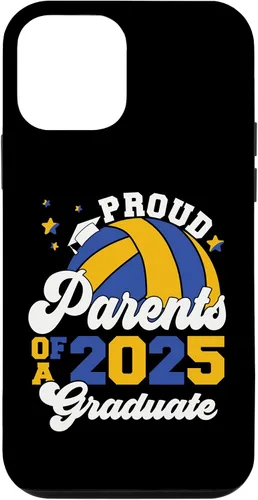 Vista 16 de iPhone 16 Parents of a 2025 Graduate Senior Graduation Volleyball Case