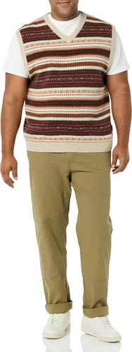 Vista 3 de Goodthreads Chaleco suéter de lana corderos para hombre