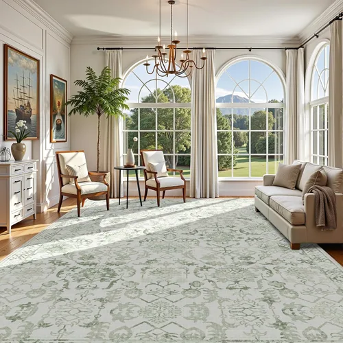 Vista 16 de Alfombra de área pequeña de 2 x 3 pulgadas, color beige, para entrada, baño, cocina, antideslizante, de pelo bajo, lavable, moderna alfombra bohemia