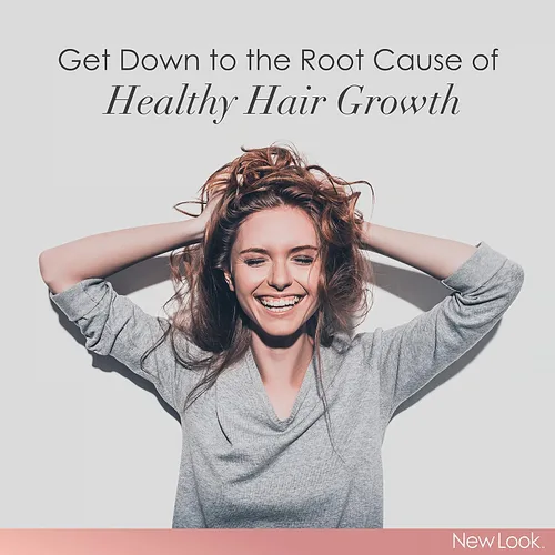 Vista 5 de New Look Vitaminas de apoyo al crecimiento del cabello para mujeres y hombres Suplemento de fuerza clínica para la pérdida de cabello Apoya