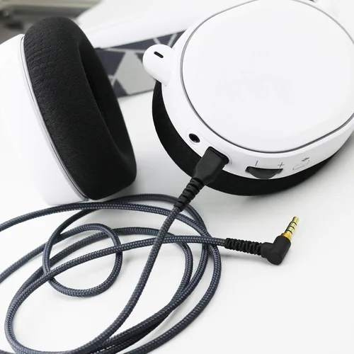 Vista 6 de NewFantasia Cable de audio de repuesto compatible con auriculares Sennheiser Game ONE, Game Zero, PC 373D, PC 37X, GSP 350, GSP 500, GSP 600 3.9 ft4