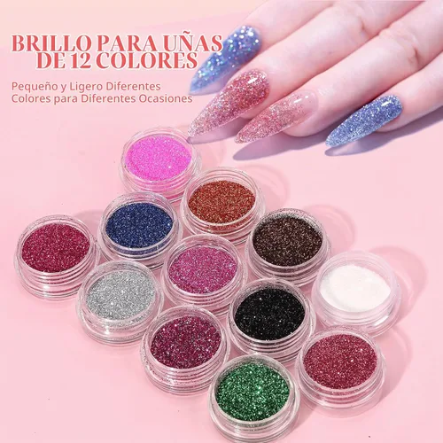 Vista 3 de Mano de práctica de uñas para kit de uñas acrílicas, mano de maniquí de uñas postizas para practicar uñas, dedo de entrenamiento de uñas con kit