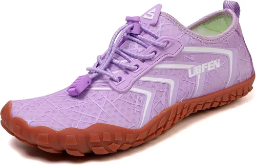 Vista 9 de UBFEN Zapatos acuáticos para natación, para hombre y mujer, para deportes de playa, secado rápido, descalzos para navegación, pesca, buceo, surf