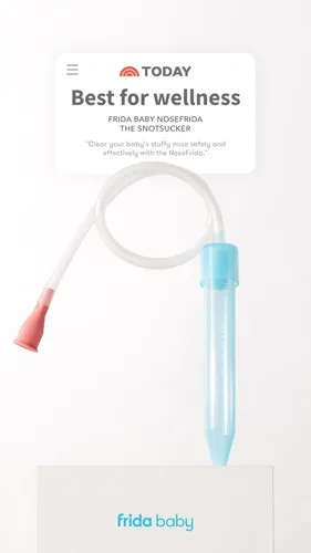 Vista 8 de Frida Juego de alivio del resfriado y la gripe para bebés, kit de alivio de la congestión, incluye el aspirador nasal NoseFrida NoseFrida Nasal