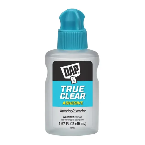 Vista 2 de DAP RapidFuse Ultra Clear - Adhesivo multiusos transparente, 1.67 oz (7079800180)