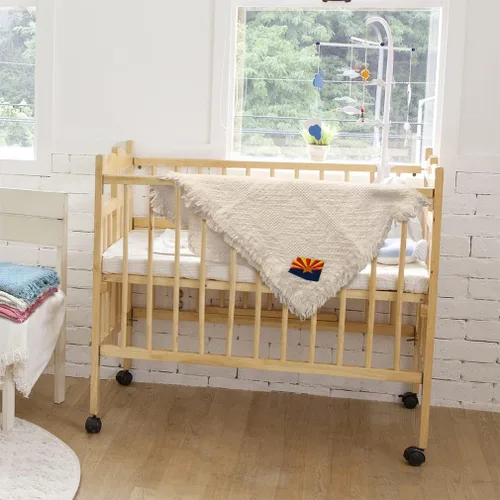 Vista 3 de Nursery Bedding Baby Blankets for Boys & Girls Arizona Flag State Cotton
