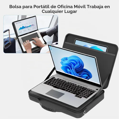 Vista 3 de Smatree Funda rígida para laptop para Galaxy Book4 Edge de 14 pulgadas Negro