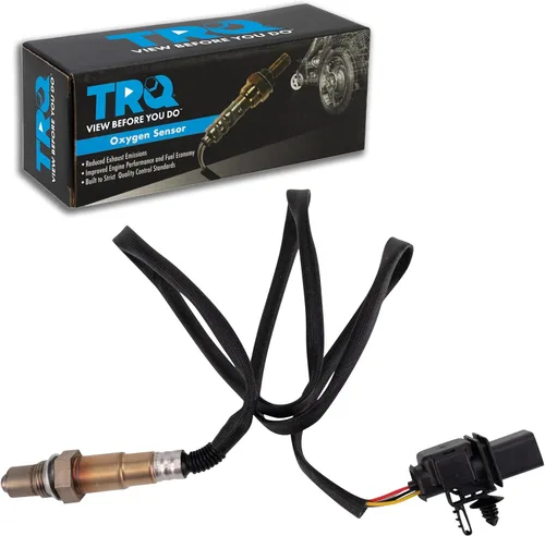 Vista 369 de TRQ Sensor de Oxígeno O2 de 4 Hilos de Banda Estrecha Compatible con VW Atlas 2.0L 2018-21, VW GTI 2.0L 2016-18, Audi A3 Quattro 2.0L 2015-18, VW