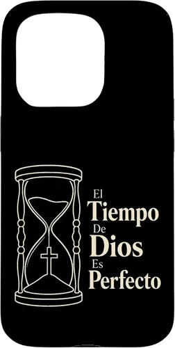 Vista 21 de Fe Cristiana El Tiempo De Dios ES Perfecto Cross - Carcasa para iPhone 16