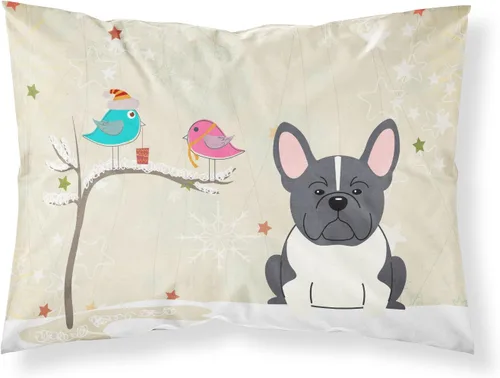 Vista 160 de Caroline's Treasures BB2515PILLOWCASE Between Friends Appenzeller Sennenhund - Funda de almohada de tela estándar, ligera, súper suave, fácil
