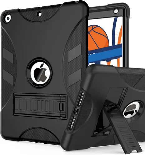 Vista 15 de Funda para iPad de 7ª/8ª generación, funda para iPad 10.2, híbrida, resistente, a prueba de golpes, funda de protección contra caídas construida