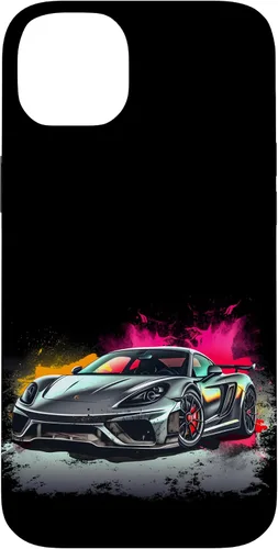 Vista 15 de Funda gráfica para iPhone 16 Supercar Exotic Sports Car Concept Car Poster