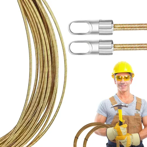 Vista 10 de Shakven Herramienta de dispositivo de roscado de cable de cable de plomo Extractor de cable de cinta de pescado, extractor de enhebrador de cable