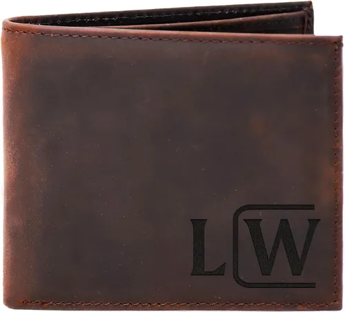 Vista 9 de Customizable Genuine Leather Wallet for Men – Personalized Slim Wallet, Unique Gift for Husband, Dad, or Boyfriend, Thoughtful Gifts for