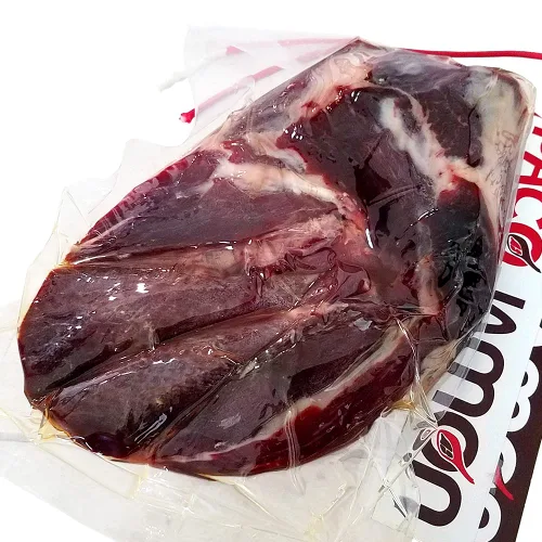 Vista 3 de Paleta Ibérica de Cebo sin Hueso Paco Jamón, 100% Raza Ibérica, 5-6 Libras, 2 Años de Curación, 20-25 Porciones, Importado de España