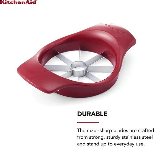 Vista 3 de KitchenAid KE305OHERA - Cortador de frutas clásico, talla única, rojo (paquete de 12)