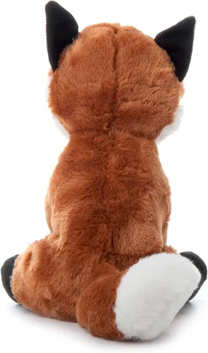 Vista 4 de The Petting Zoo - Animal de peluche de zorro, regalos para niños, animales salvajes del zoológico, juguete de peluche de zorro 30 cm