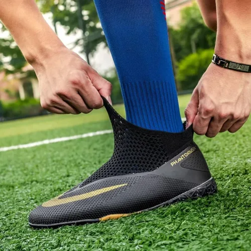 Vista 6 de Turf Cleats - Tenis de fútbol para hombre, mujer, juvenil, para competición de fútbol profesional, tenis atléticos