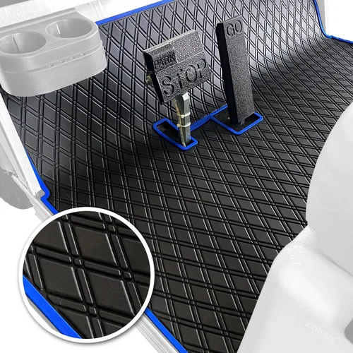 Vista 9 de Xtreme Mats Club Car DS - Tapete para carrito de golf, cobertura completa, para modelos Club Car DS (1982-2013) y Villager (1982-2018), color negro