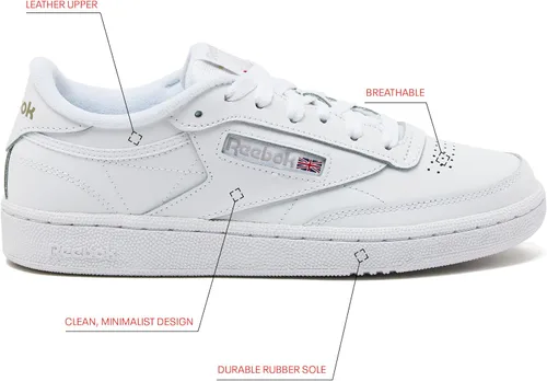 Vista 3 de Reebok Tenis Club C 85 para mujer