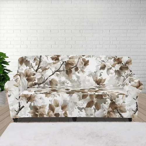 Vista 108 de ZOUTAIRONG Fundas elásticas para sofá con estampado de ramas de camuflaje 3D para sofá, funda para muebles de un solo cojín, decoración del hogar u