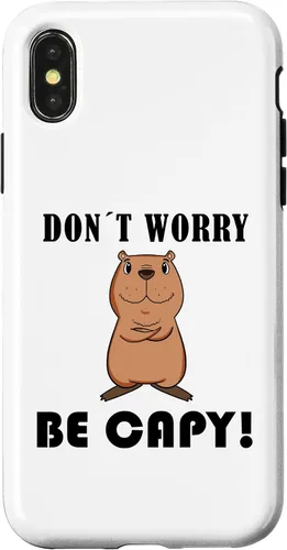 Vista 4 de iPhone 15 Capybara Sayings Rodent Water Pig Case