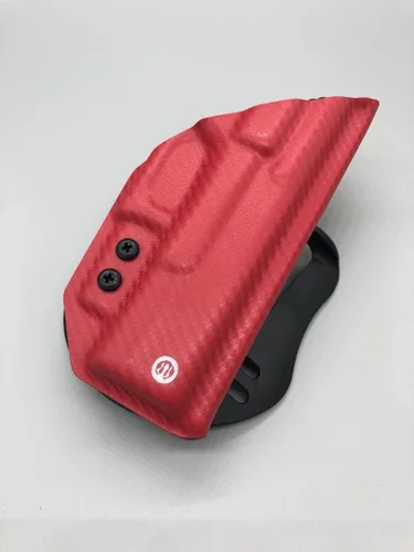 Vista 9 de Neptune Concealment OWB Kydex Paddle Holster for The Glock 43 - Chronos Series - Veteran Made in USA - Many