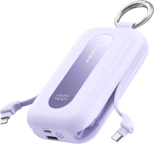 Vista 11 de RORRY CharmGo Portable Charger 20000mAh 30W Power Bank 4 in 1 Battery Pack
