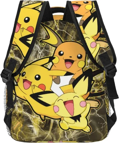 Vista 4 de Mochila de dibujos animados linda PakeMo hija hijo casual duradera mochila portátil mochila multifuncional anime bolsas, Dibujos animados-2